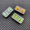Owl Rotating Mechanical Slider Magnetic Push Card Clicker Fidget Spinner Pushing Plate EDC Alloy Stress Relief Sensory Toy
