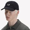FRED PERRY Pique Classic Cap - Black/Snow White Cfpu2612295-843