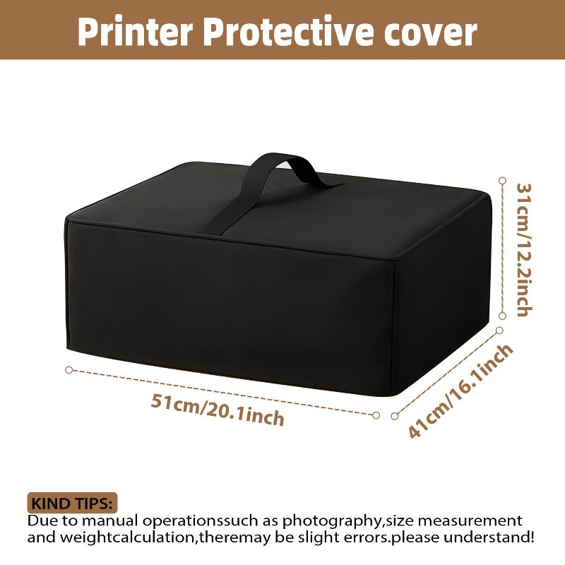 1 ks Vodotěsný Přenosný Úspora Místa Ochrana Kryt Tiskárny Pouzdro na Tiskárnu Pohodlné S Rukojeťí