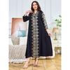 Middle East Sequin Embroidered Tassel plus Size Robe Dubai Dress Arabic Dress Indonesian Women Dress