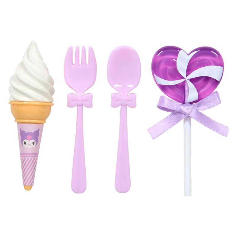 Sanrio KUROMI Sweets Accessory Set ( Pitatto Friends 2025 ) NEW