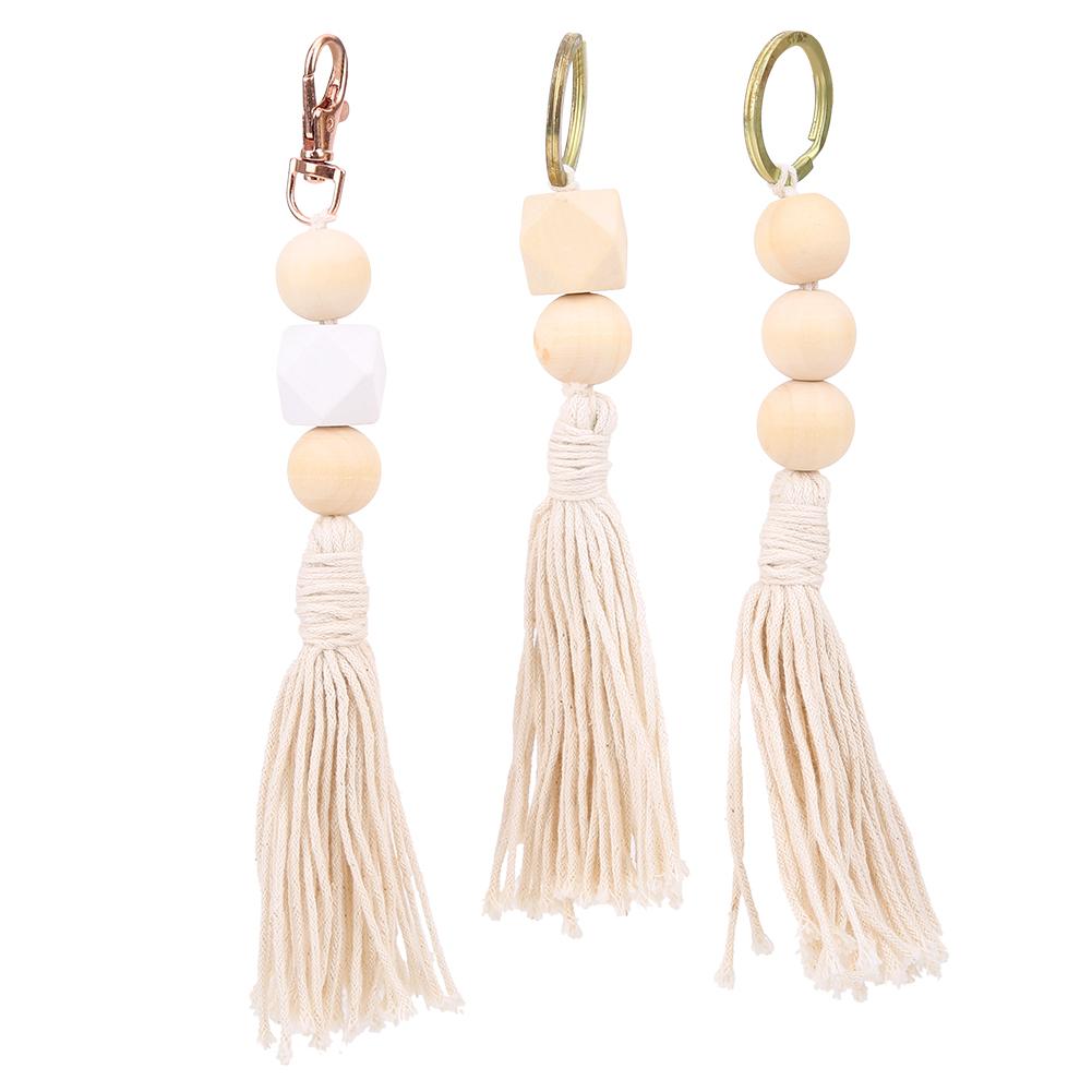 

Ручная дева Бисера Тканый Брелок Кисточка Кулон DIY Сумочка Сумка Аксессуары Декор Подарок