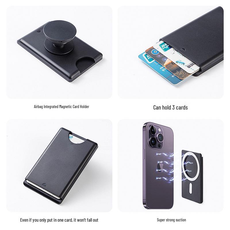 MagSafe Magnetic Card Holder Stand for iPhone 16