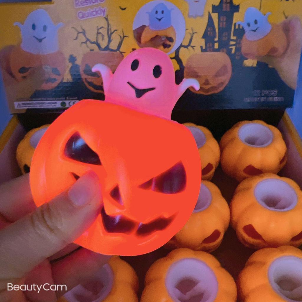 Bestseller Halloween Kürbis Squeeze Ball Spielzeug zum Stressabbau