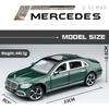 1/24 Legierung Automodell Spielzeug Benz S400L Metalldruckguss Modellfahrzeug Exquisite Handwerkskunst Sound Light Collection Kindergeburtstagsgeschenk