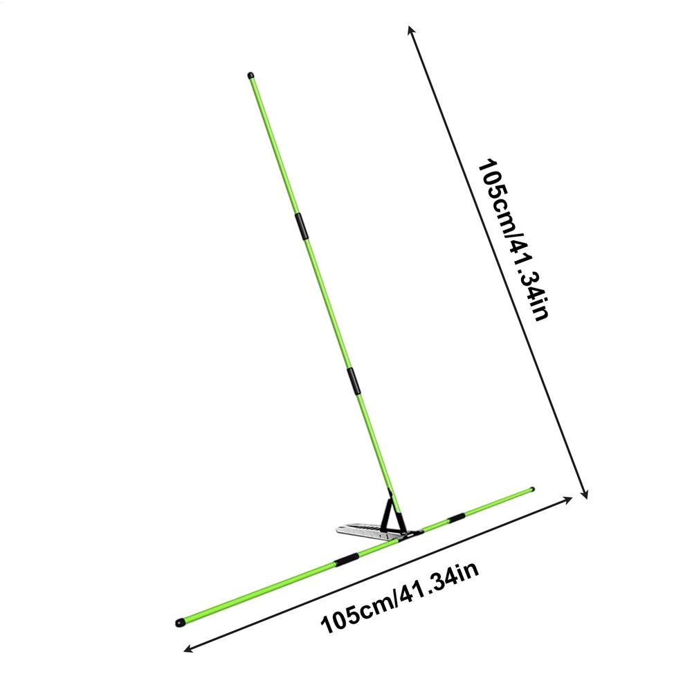 new Golf Alignment Stick Golf Alignment Sticks Collapsible Golf Practice Rods Swing Trainer Tools Golf Swing Training Tool зелёный