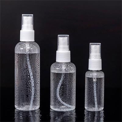50PCS Mini Spray Bottle Set - 20ml 30ml 50ml 100ml Plastic Refillable Perfume Bottles Portable Atomizers for Travel Accessories