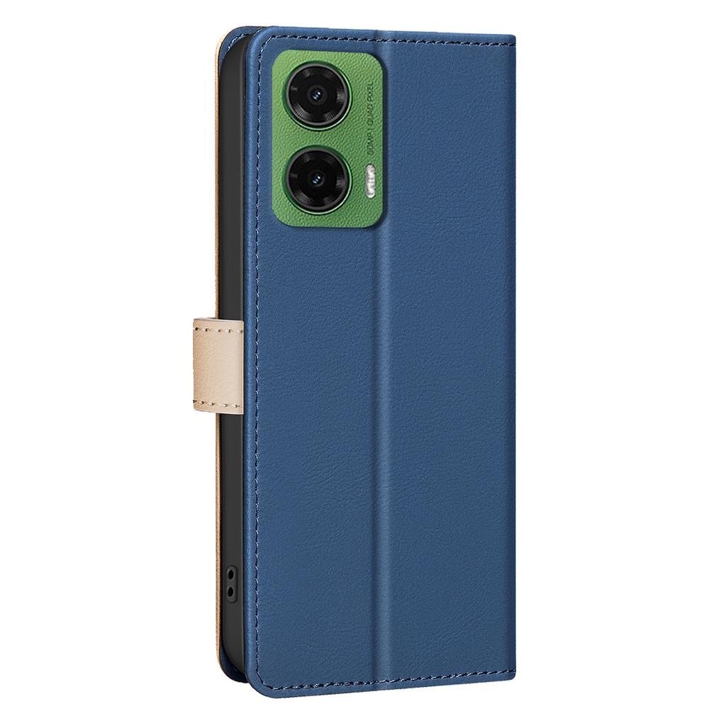 Colour Blocking Samsung Card Holder Magnetic Flip Leather Case A16 A06 M55 M62 M15 A55 A35 S24ultra S24plus S24 A15 A05 A05S S23FE