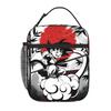 1 Piece For Students Food Container Goku Portable Pocket Dragon Ball Zipper Closure Aluminum Foil Food Pouch For Travel