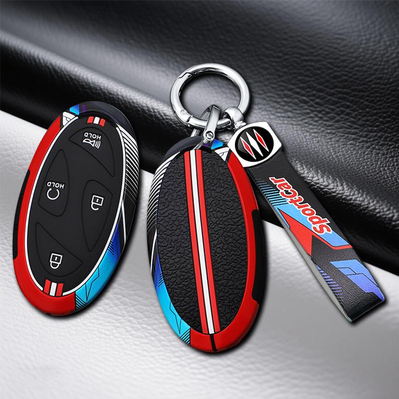5 7 Buttons Car Key Case Cover Shell Fob For Hyundai Kona Ev Grandeur Gn7 Ioniq 6 Remote Car Interior Accessories
