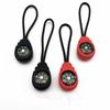 Outdoor Camping Hiking Compass Zipper Pull Tail Cord Functional Tactical Backpack Zip Puller Anti-lost Tail Pendant Accessories