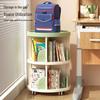 Children's Rotating Multi-layer Bookshelf & Storage Cabinet for Kitchen or Living Room