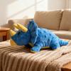 Pet-Resistant Chewable Plush Interactive Toy with Sound, Dinosaur Shape, Suitable for Large, Medium, and Small Pets Such as Cats an
