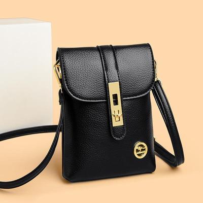 Sac de téléphone portable à la mode Sac à bandoulière simple Sac carré petit à main à la mode