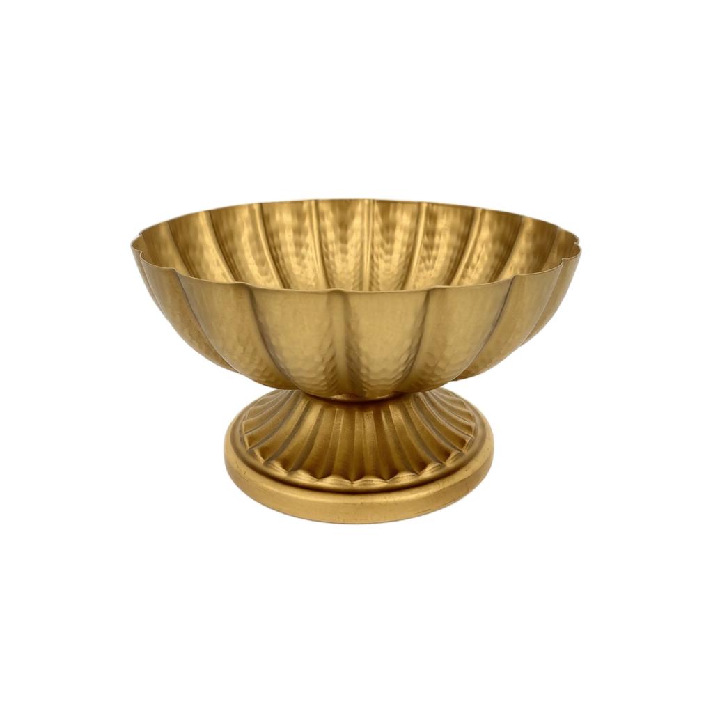 23W5036-18 Vintage Vase, Wide Mouth Flower Holder Centerpiece and Floral Arrangements