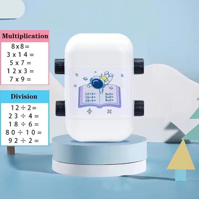 Roller Digital Teaching Stamp Multiply Divide Addition Subtraction Maths Reusable Calculation Educational Exercises Within 100