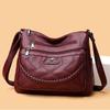 Vintage Crossbody Bag for Women Adjustable Shoulder Strap Middle Aged Women's Shoulder Bag Suitable for Daily Life, Shopping, Commuting and Other