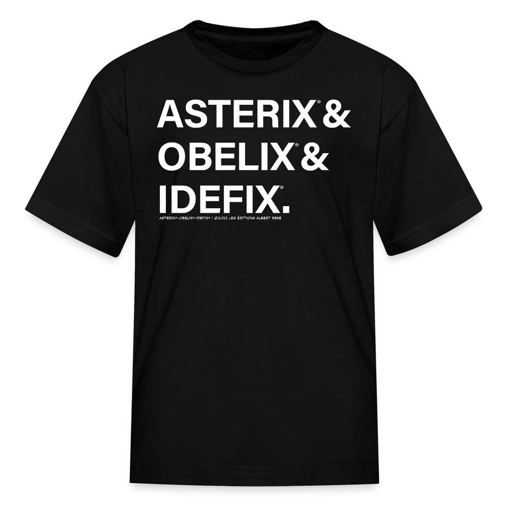 

Asterix and Obelix and Dogmatix Lettering Kid s T-Shirt 4XL