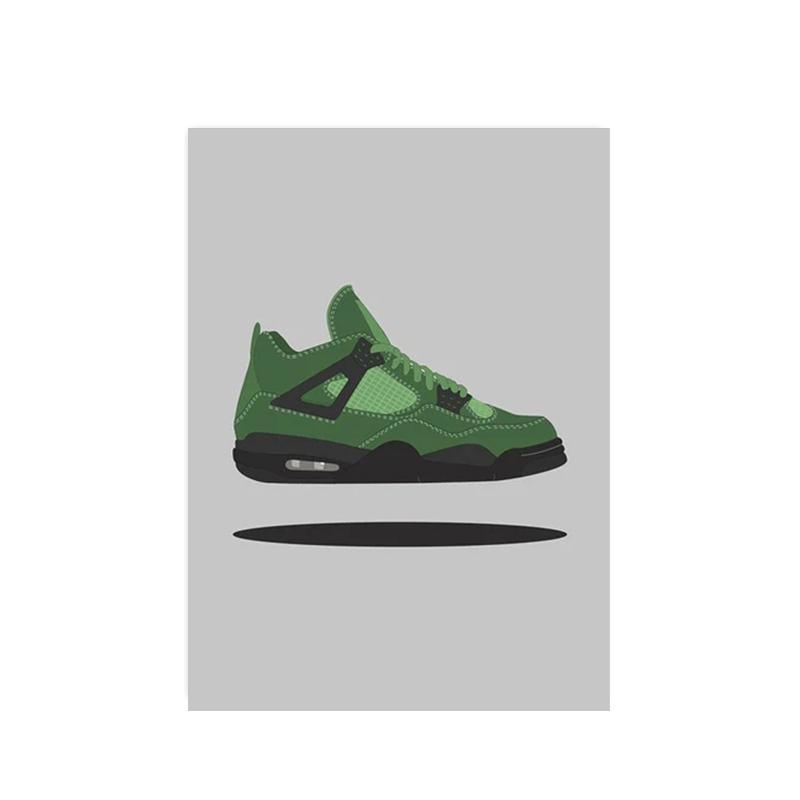 Fashion Sport Shoes Sneakers Posters And Prints Canvas Painting Nordic Wall Art Pictures for Living Room Home Decoration
