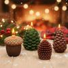 3D Pine Cone Silicone Candle Mold DIY Christmas Pinecone Aromatherapy Plaster Candle Making Mold Acorn Cone Handmade Home Decor