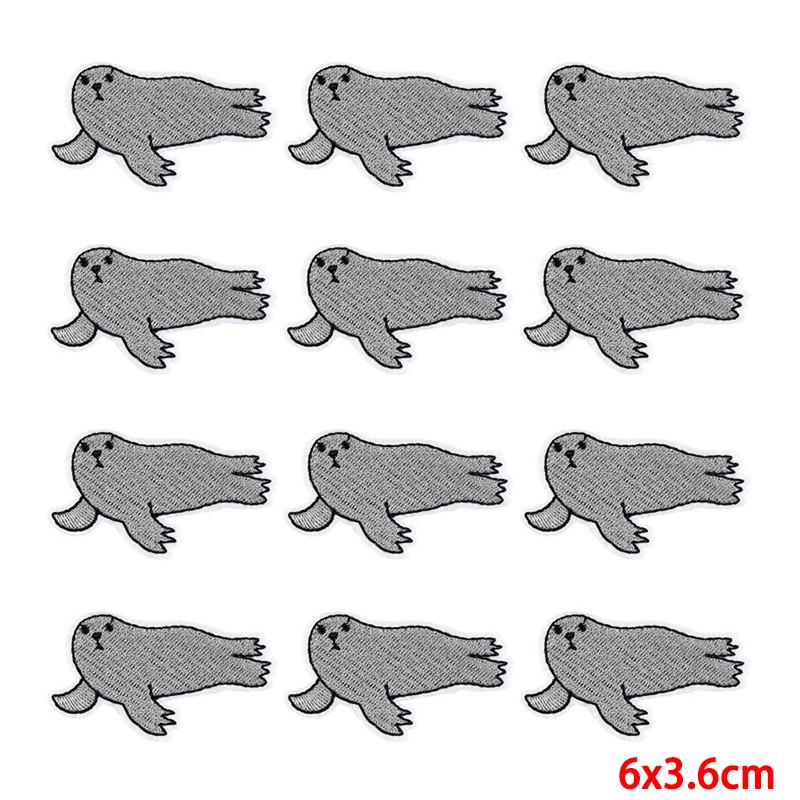 10 teile/los Großhandel Stickerei Patch Eisen Auf Patches Für Kleidung Patches Auf Kleidung Jacken Dekor Applikation Nähen Liefert