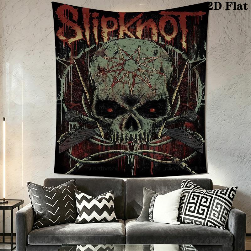 Slipknot All Hope Gone Tapestry Tapestry Wallmounted Background Cloth Background Cloth Christmas Gift Soft