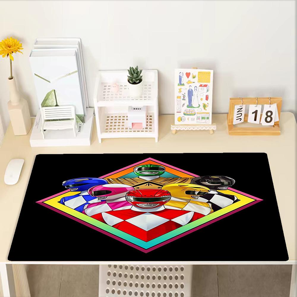 Mighty Morphin Theme Mouse Pad, Non Slip Rubber Base, Multifunctional Office & Home Decor, Perfect for Workspace Personalization.
