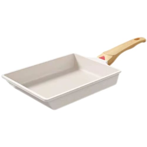 Green Chef Egg Pan, Induction Compatible, Ceramic-Coated Interior and Exterior, Non-Stick, Easy to Clean (White Aluminum)