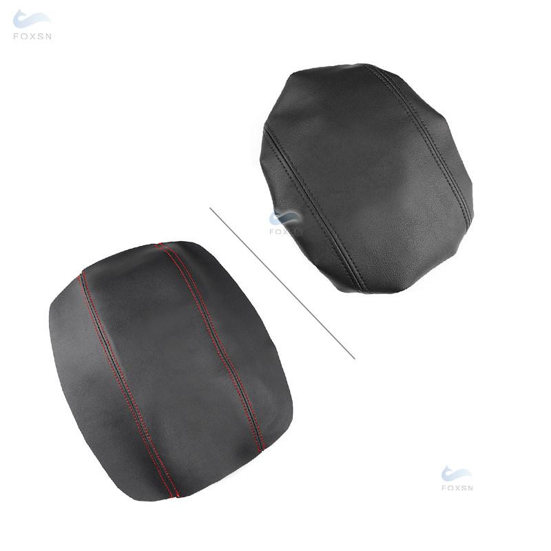 Car Accessories Microfiber Leather Interior Center Control Armrest Box Cover Sticker Trim For Ford Kuga Escape 2016 2017