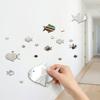 Frameless Fish School Wall Stickers Acrylic Novel Wall Sticker Modern Wall Sticker  Wall Decoration