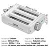 VEVOR Pasta Attachment for KitchenAid Stand Mixer, 3-IN-1 Stainless Steel Pasta Roller Cutter Set Including Pasta Sheet Roller