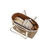 Coach City 23 Gold Logo Classic Monogram Snap Canvas And Leather Tote Bag Women Tote Bags Multicolor CN733-SVUC3