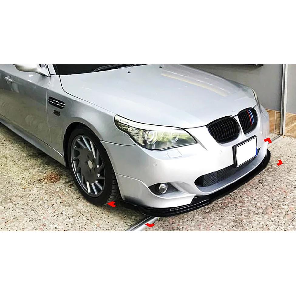 For BMW 5 Series E60 E61 525i 530i 540i 550i M Sport 2005-2010 Front Bumper Splitter Lip Chin Spoiler Diffuser Car Accessories
