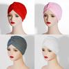 Indian Style Yoga Cap With No Brim Polyester Fabric Sunshade For Winter And Autumn