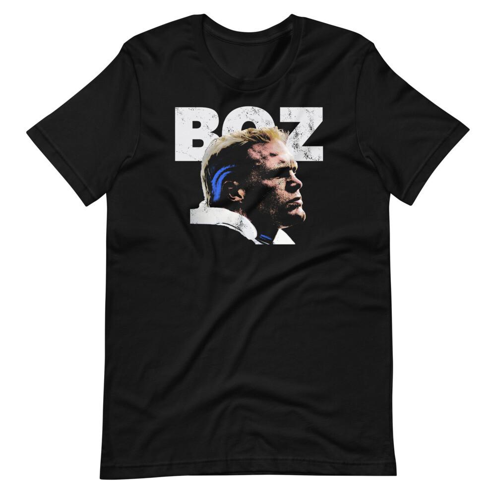 THE BOZ Brian Bosworth Football Player Black Short-Sleeve Unisex T-Shirt Unisex T-Shirt XXL