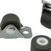 4Pcs Furniture Linear Wheels Small Castors Silent Rubber Casters for Cart Sofa Desk