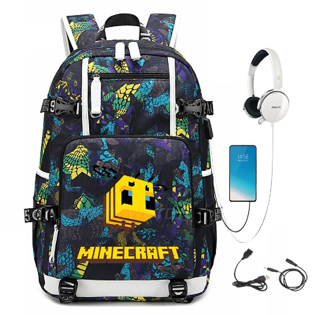 Game Merchandise Outdoor Travel Bag Large Capacity Usb Backpack