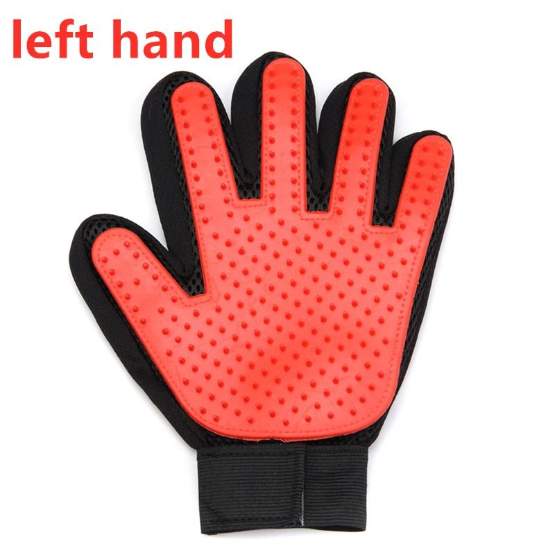 1Pc Pet Grooming Glove Cat Hair Brush For Cleaning Massage Dog Cat Removeing Hair Brush Dematting Deshedding Glove