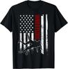 Retro American Wrestling Bekleidung US-Flagge Wrestling Geschenk Unisex T-Shirt