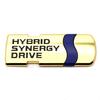 3D Metal Black Chrome HYBRID Synergy Drive Logo Emblem Car Fender Badge Trunk Decal For  Camry Auto Sticker Accessories