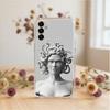 Méduse Mythologie Grecque Coque de Téléphone Pour SamsungA10,12,20,21S,30,31,40,50,51,52,70,71 Housse Transparente