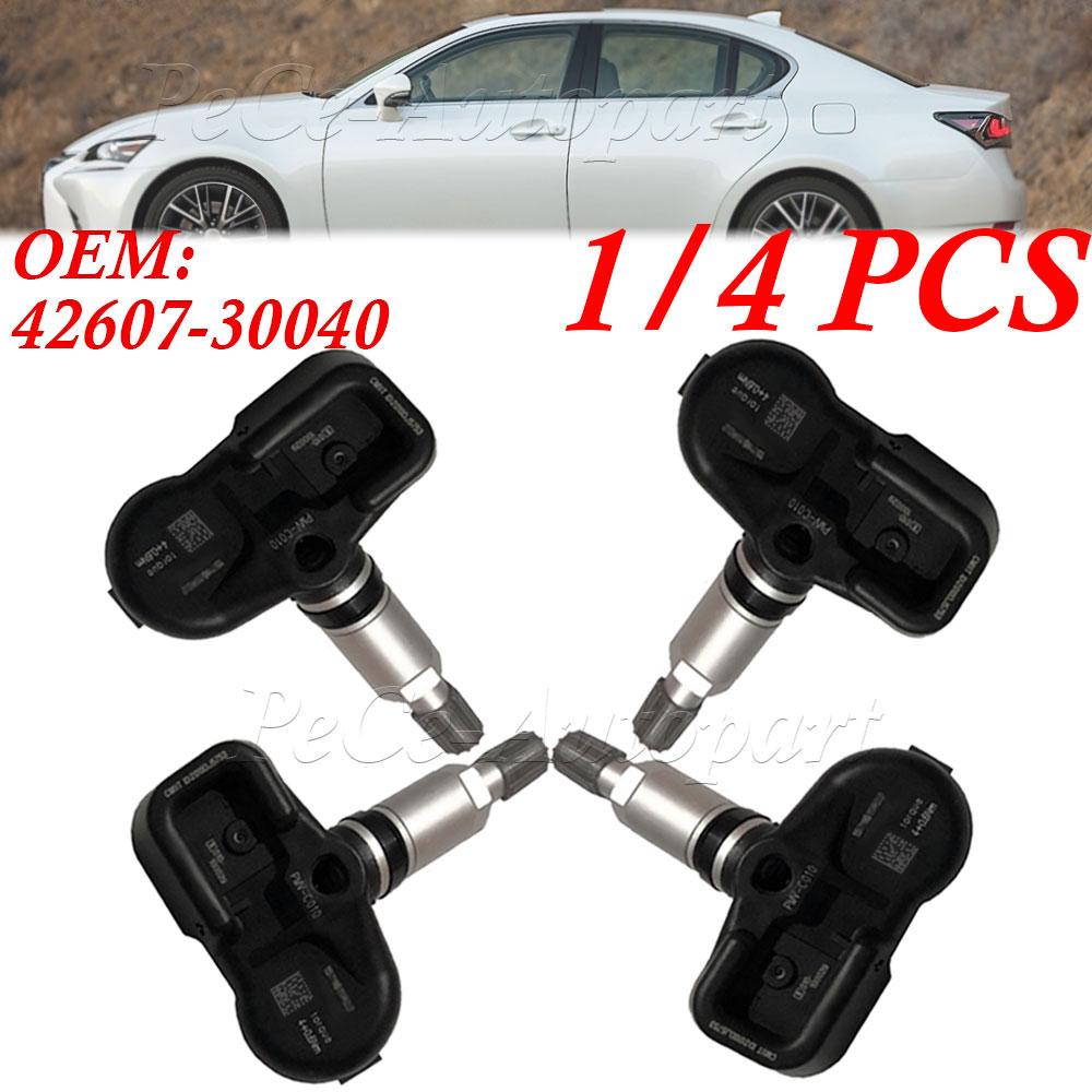 1/4PCS For Lexus GS NX LS RC Scion iM Toyota Camry Corolla Highlander Mirai Prius C RAV4 315MHz PMV-C010 42607-30040 TPMS SENSOR
