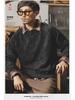 Klassischer Retro-Winterpullover für Herren - Lässiger lockerer Rundhals-Strick, Große Größen erhältlich