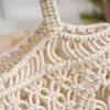 REWELL Cotton Rope Tassel Shoulder Bag