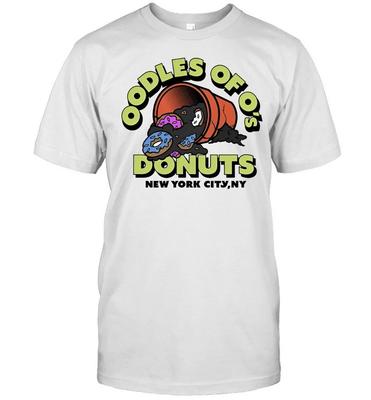 De La Soul Oodles Of O’s Donuts NYC Camiseta Gráfica de Banda Hip Hop Tour Camiseta Unissex