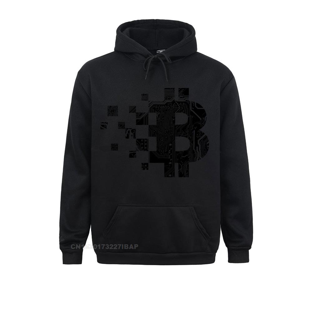 Herren Casual Pullover Bitcoin BLOCKCHAIN LEITERPLATTE Design Hoodie Bio-Baumwoll-Hoodie Erwachsene Für Herren