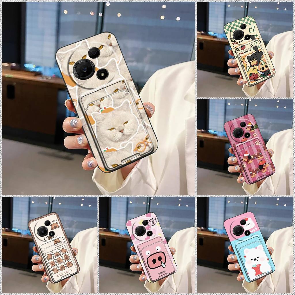 Custodia per telefono alla moda resistente allo sporco per TCL 60 NxtPaper Avvolgimento completo Cartone animato Impermeabile Durevole Grafite Cover Posteriore