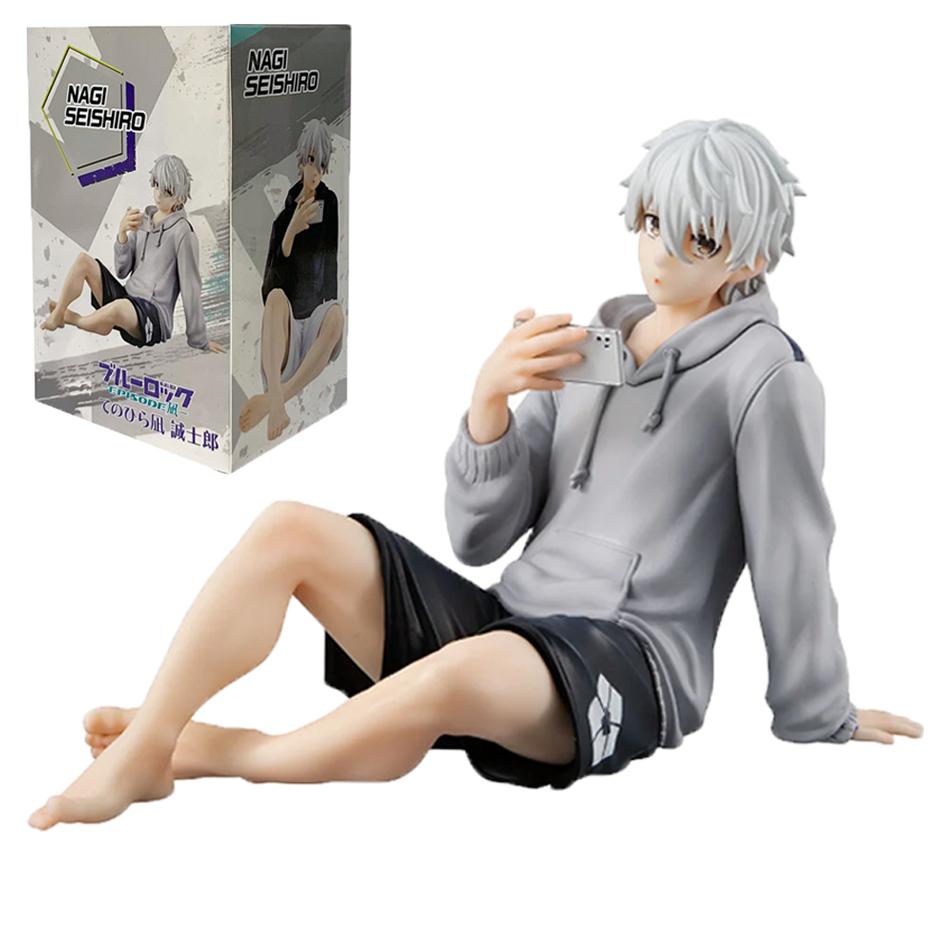 BLUE LOCK Action Figures Anime Figure Sitting Figurine PVC Collectible Model Toys
