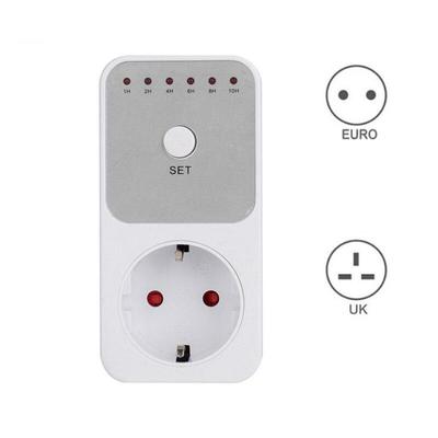 240V 13A Digitální časový spínač Automatizace napájecí zásuvka Elektrický odpočítávací časovač