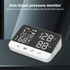 Automatisches digitales Blutdruckmessgerät mit großem LED-Hintergrundbeleuchtungsbildschirm, Sprachführung, Oberarm-Blutdruckmessgerät, 240-Messwert-Speicher